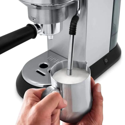 DeLonghi Dedica Arte Espresso & Cappuccino Machine EC885M（Silver）