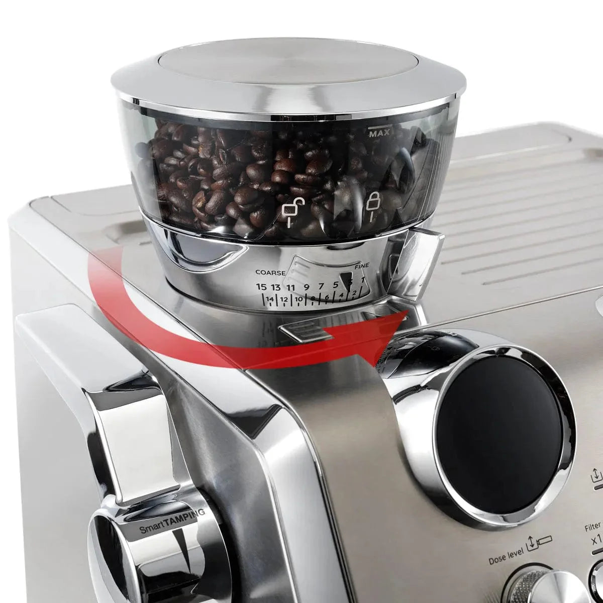 DeLonghi La Specialista Maestro Espresso Machine with Cold Brew EC9885M (Silver)