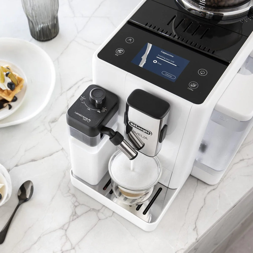 DeLonghi Rivelia Super Automatic Espresso Machine EXAM44055W