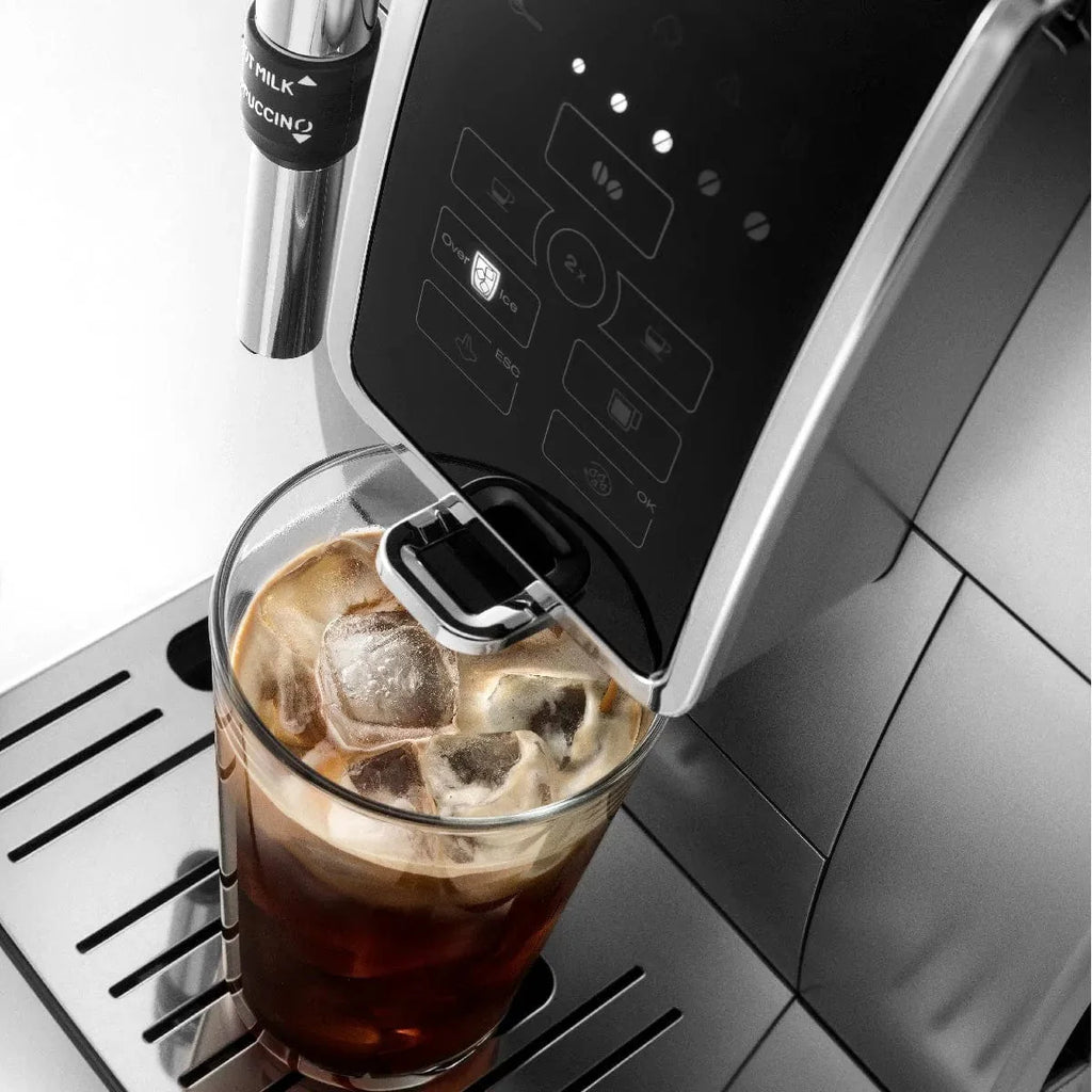 DeLonghi Dinamica With Adjustable Frothing Wand Super Automatic Espresso & Coffee Machine ECAM35025SB (Silver)