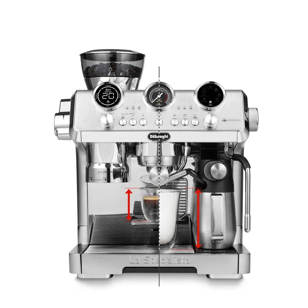 DeLonghi La Specialista Maestro Espresso Machine with Cold Brew EC9885M (Silver)