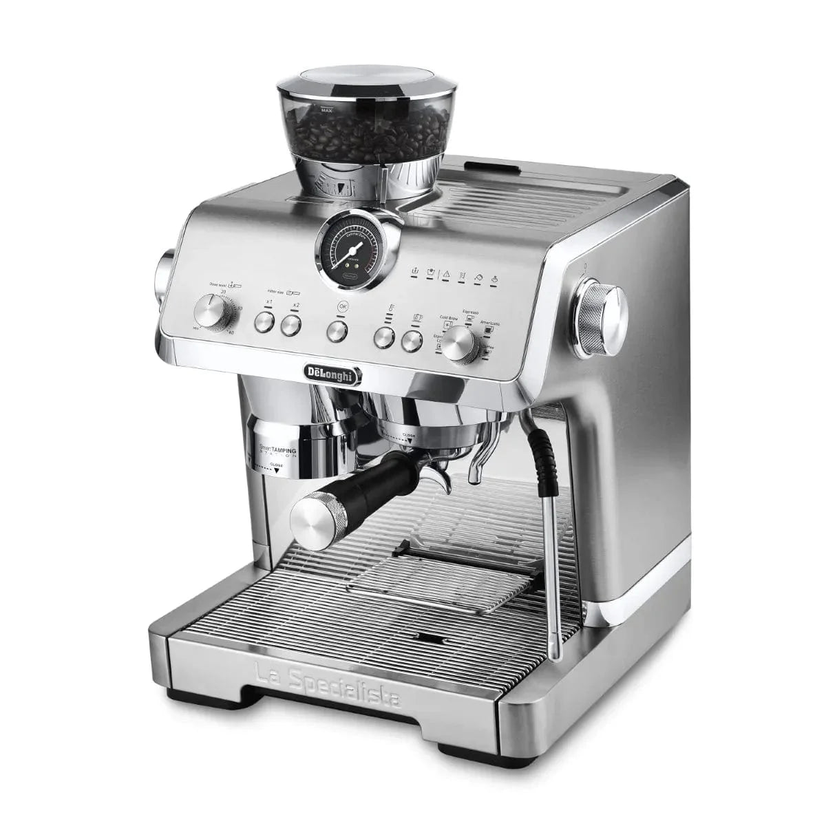 DeLonghi La Specialista Opera Semi-Automatic Espresso Machine with Cold Brew EC9555M (Metal)