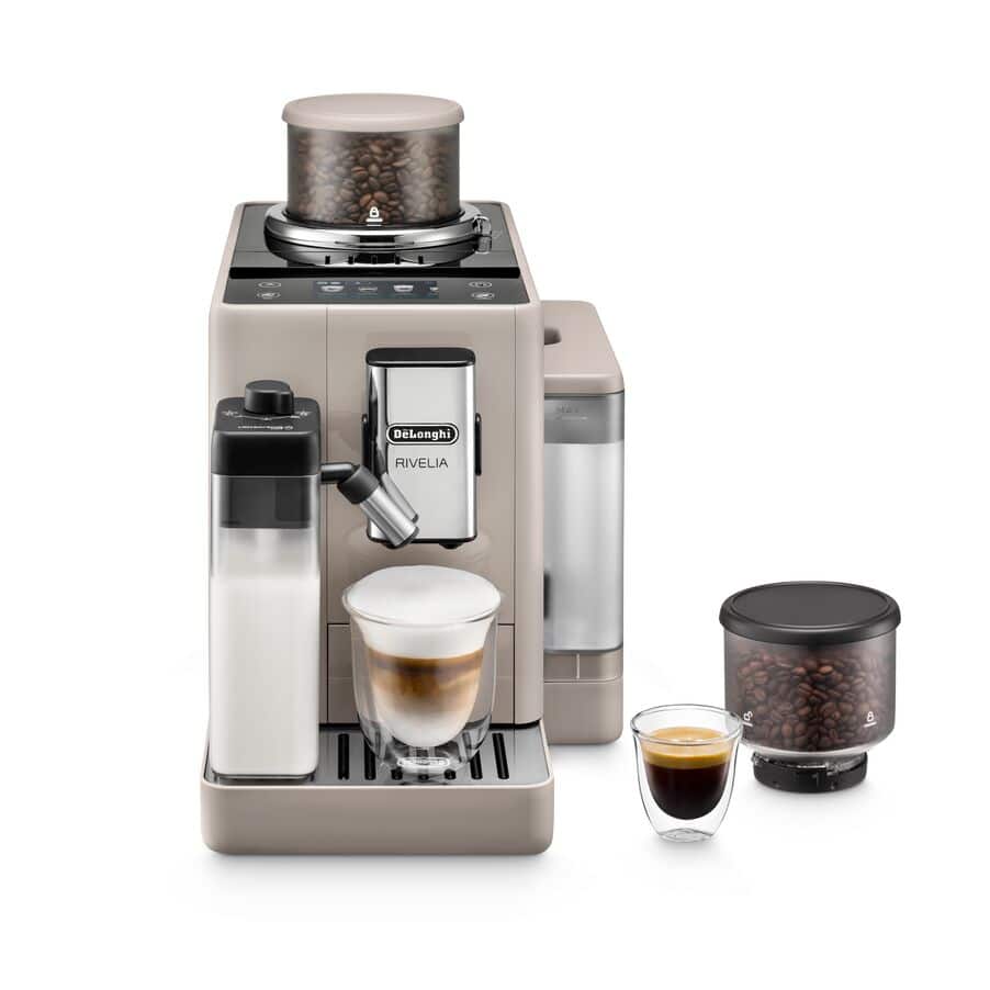 DeLonghi Rivelia Super Automatic Espresso Machine EXAM44055W