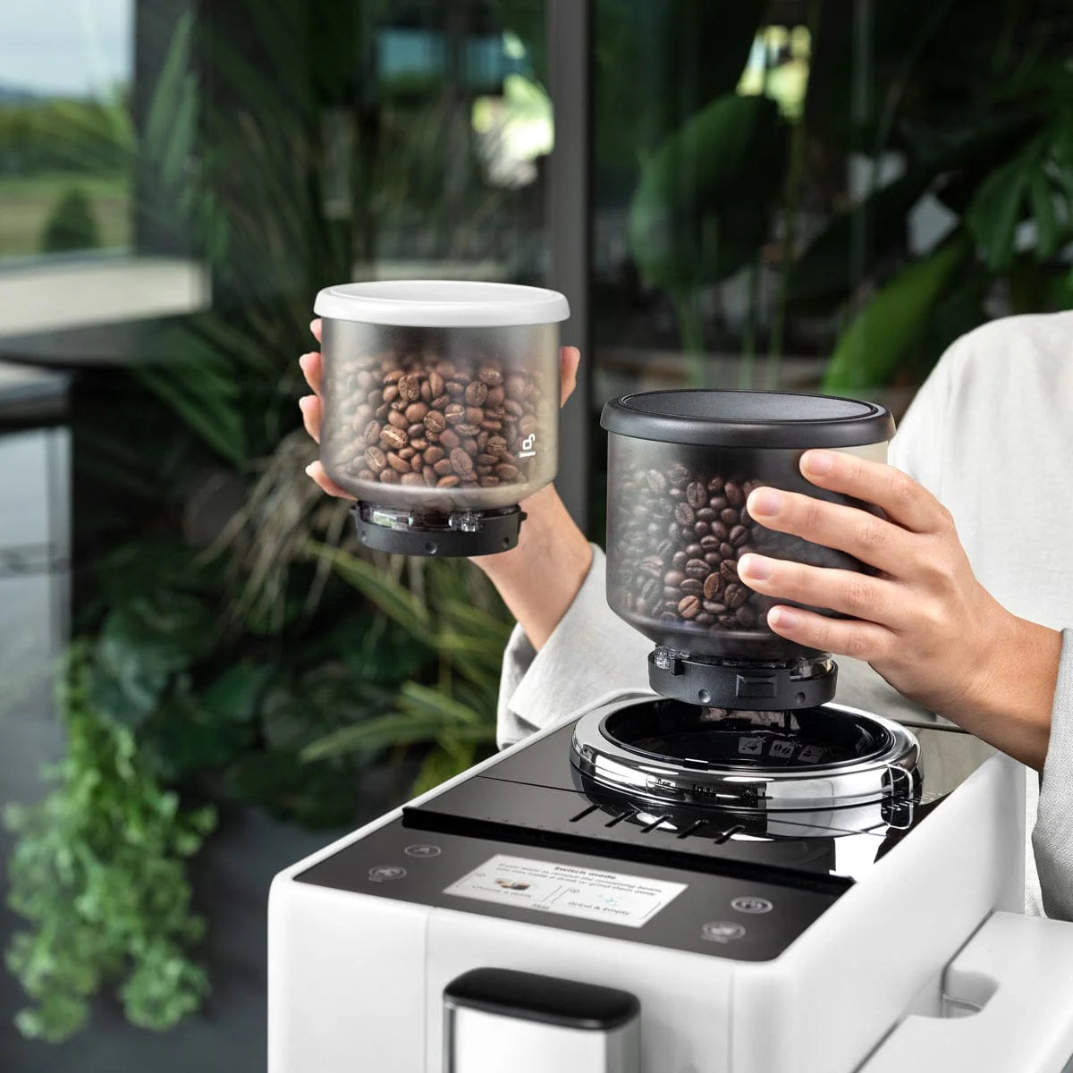 DeLonghi Rivelia Super Automatic Espresso Machine EXAM44055W