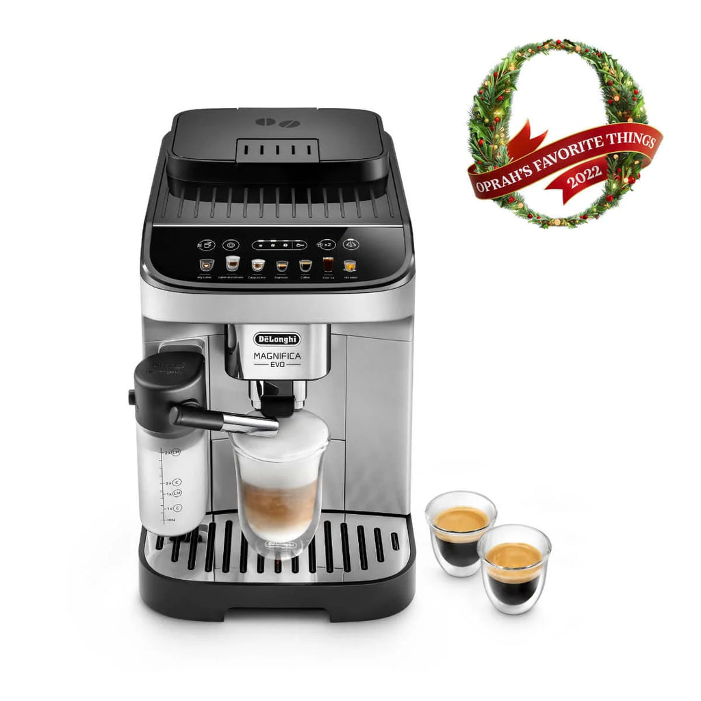 DeLonghi Magnifica Evo with LatteCrema System Super Automatic Espresso Machine (ECAM29084SB)