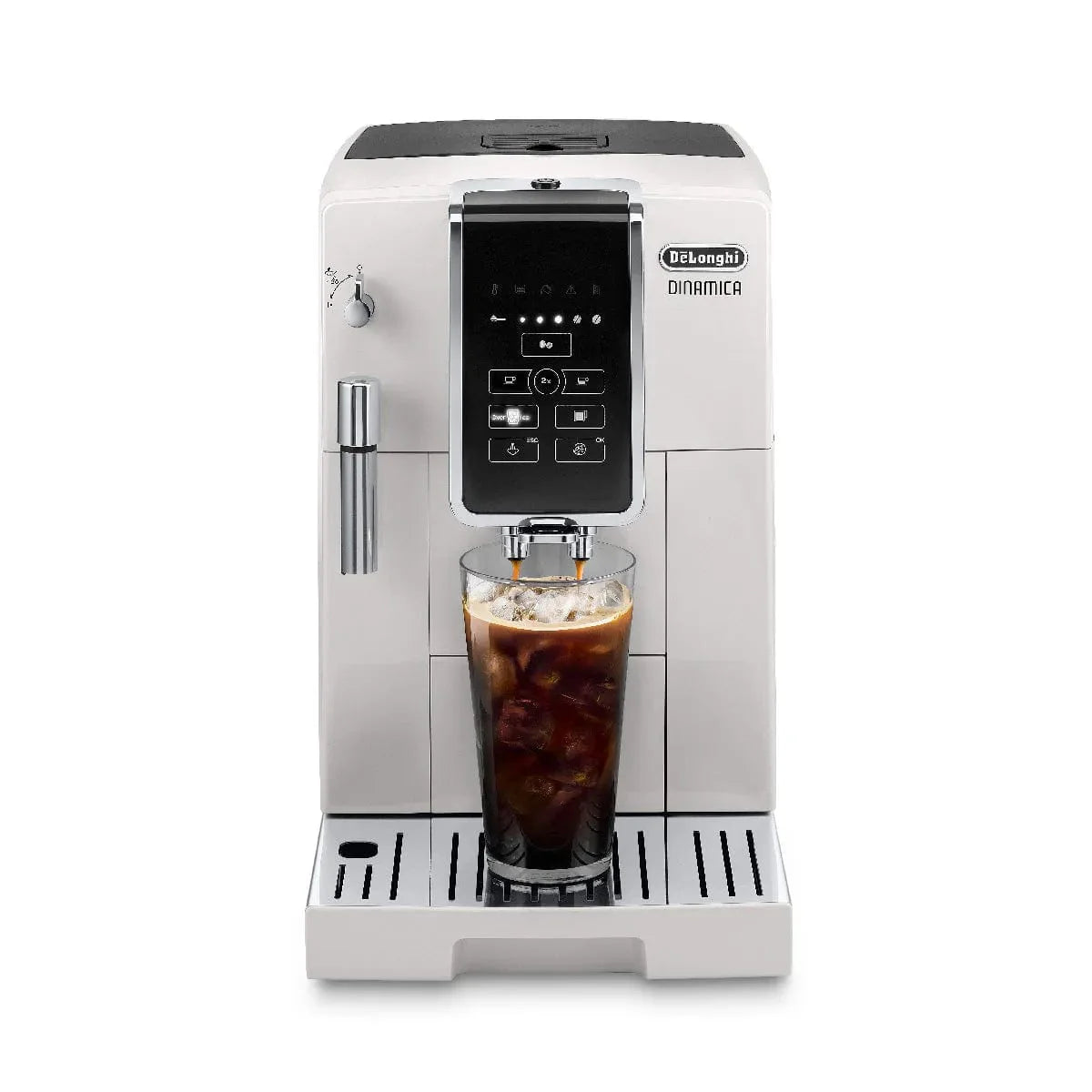 DeLonghi Dinamica Super Automatic Espresso & Coffee Machine - ECAM35020W (White)