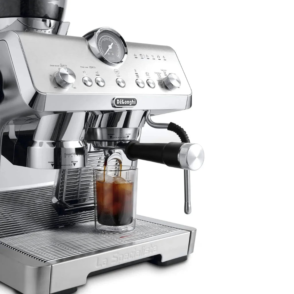 DeLonghi La Specialista Opera Semi-Automatic Espresso Machine with Cold Brew EC9555M (Metal)
