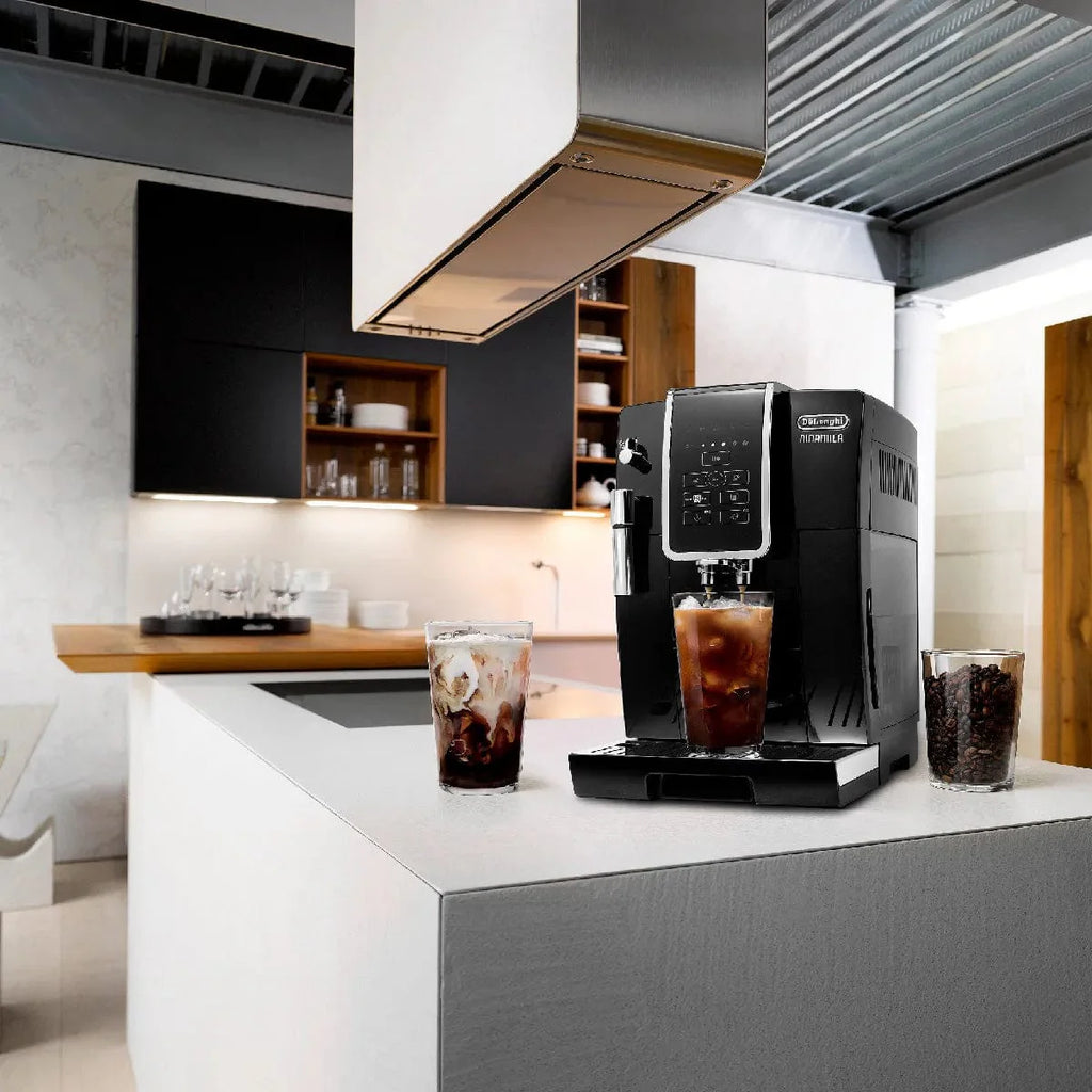 DeLonghi Dinamica Super Automatic Espresso & Coffee Machine - ECAM35020B (Black)