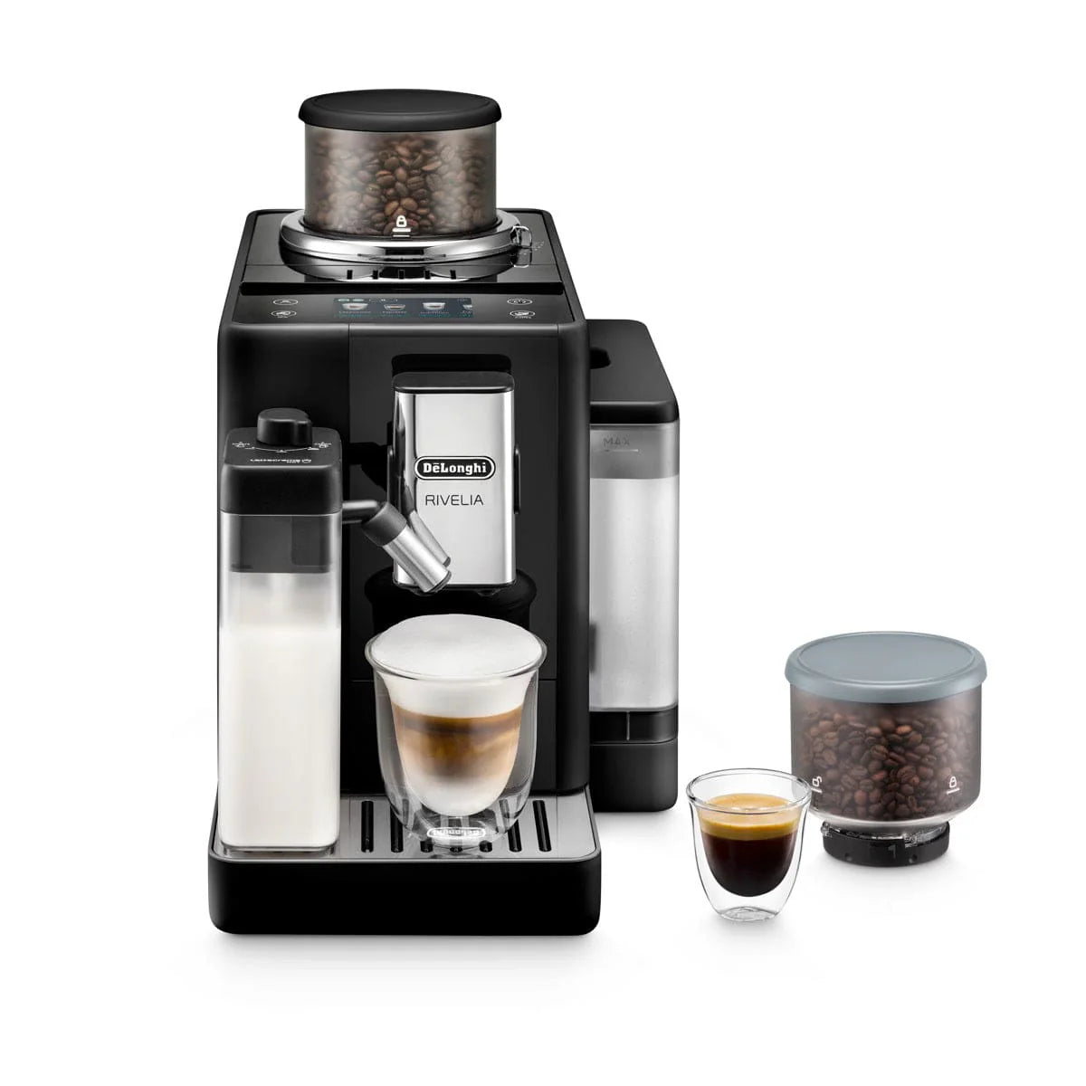 DeLonghi Rivelia Super Automatic Espresso Machine EXAM44055W