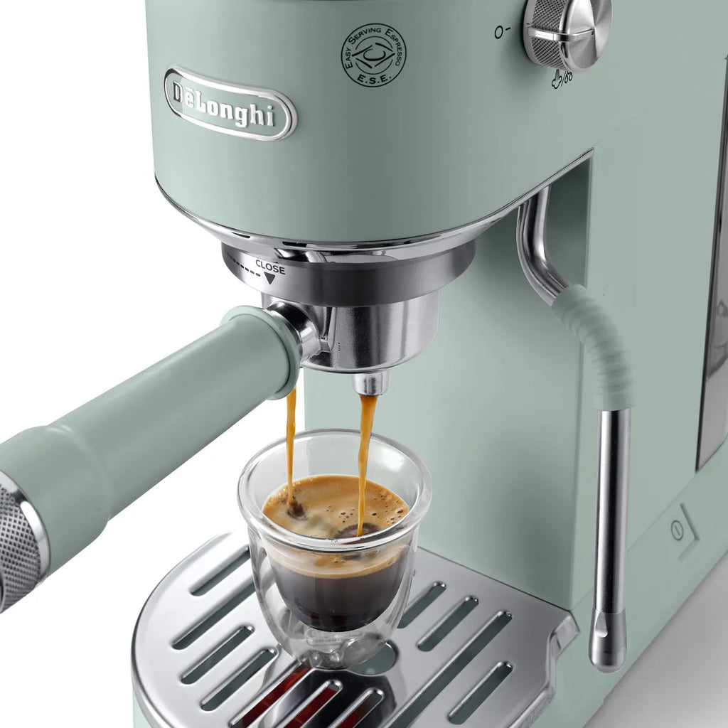 DeLonghi Dedica Duo Espresso Machine with Cold Brew EC890GR (Pistachio)