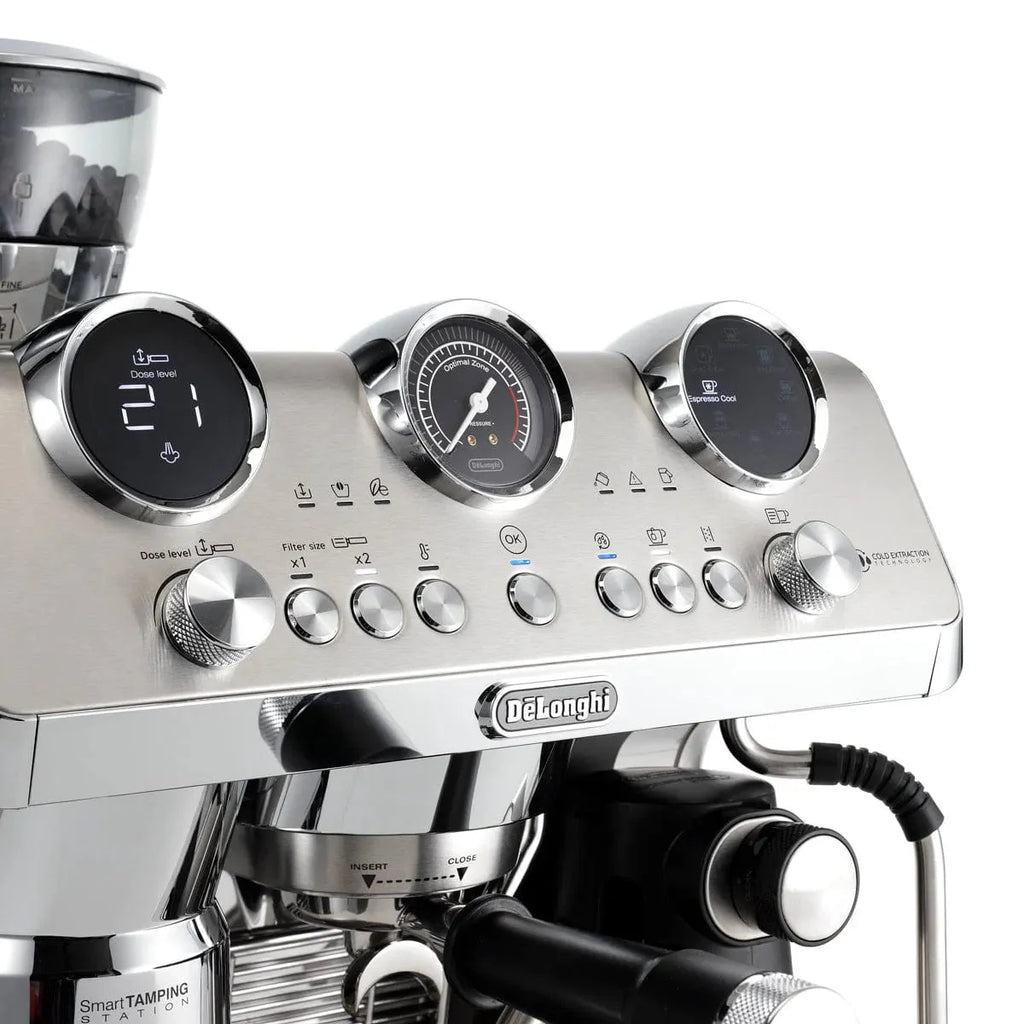 DeLonghi La Specialista Maestro Espresso Machine with Cold Brew EC9885M (Silver)