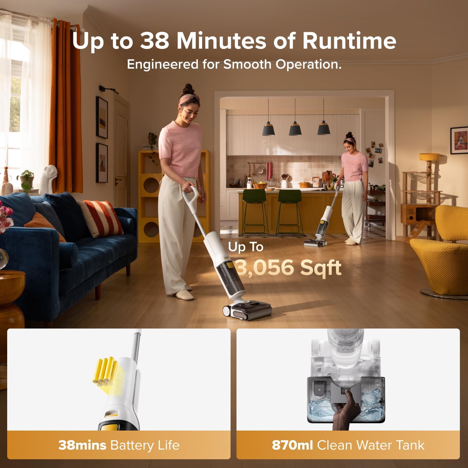 F25 GT Vacuum Mop All in One
