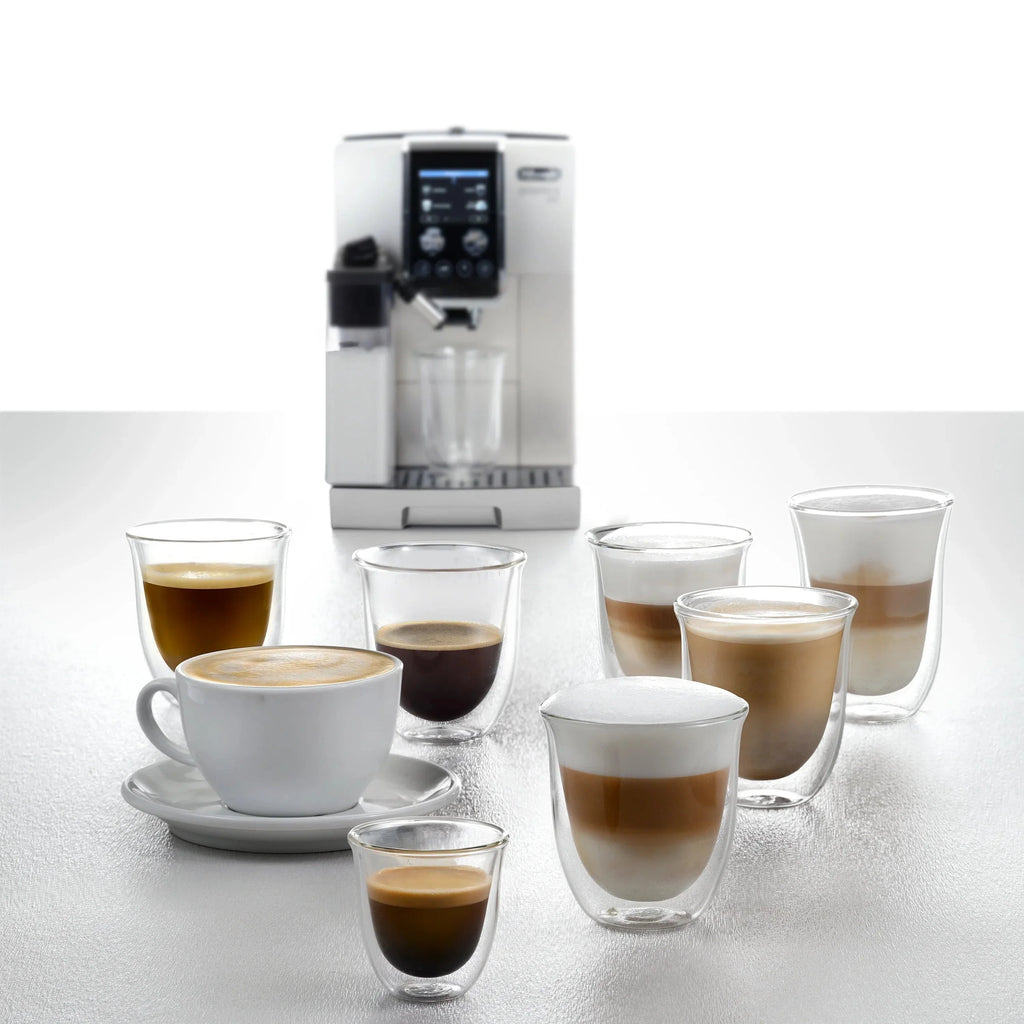 DeLonghi Dinamica Plus Super Automatic Espresso & Coffee Machine ECAM38085SB (Silver)