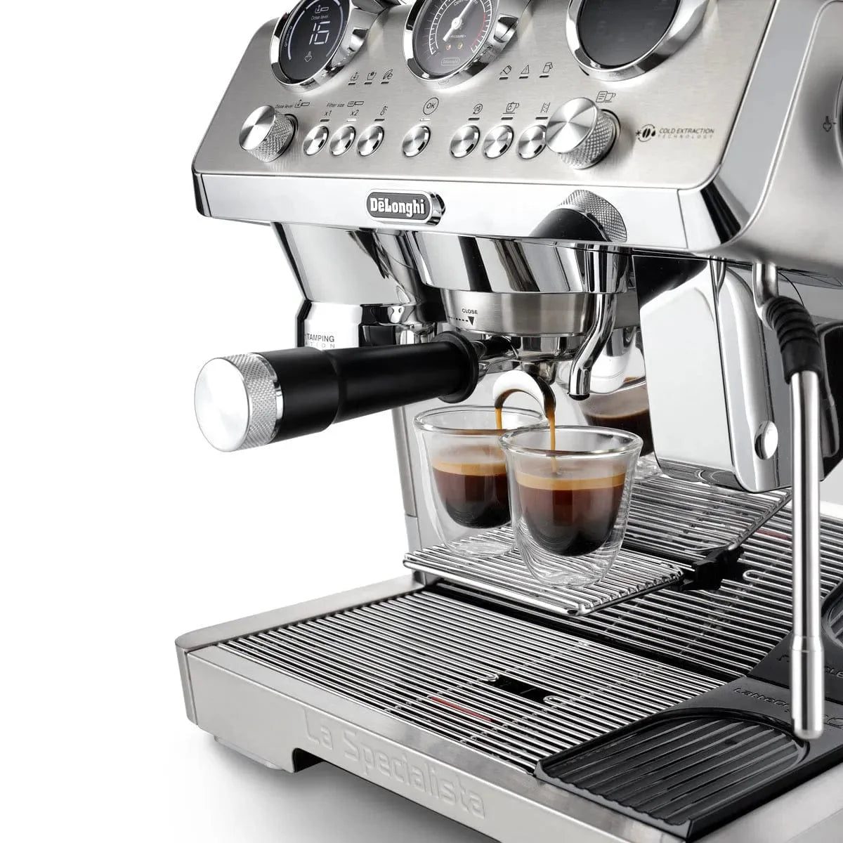 DeLonghi La Specialista Maestro Espresso Machine with Cold Brew EC9885M (Silver)
