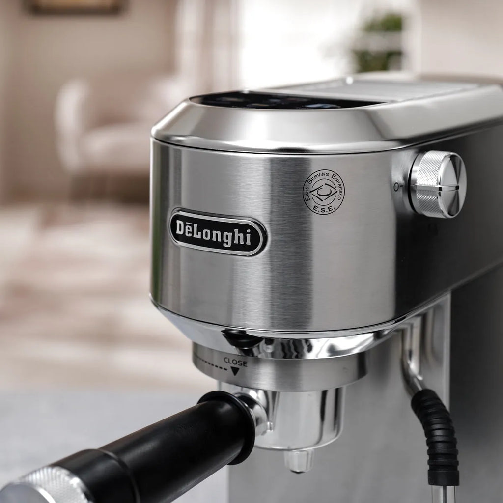 DeLonghi Dedica Duo Espresso Machine with Cold Brew EC890M (Metal)