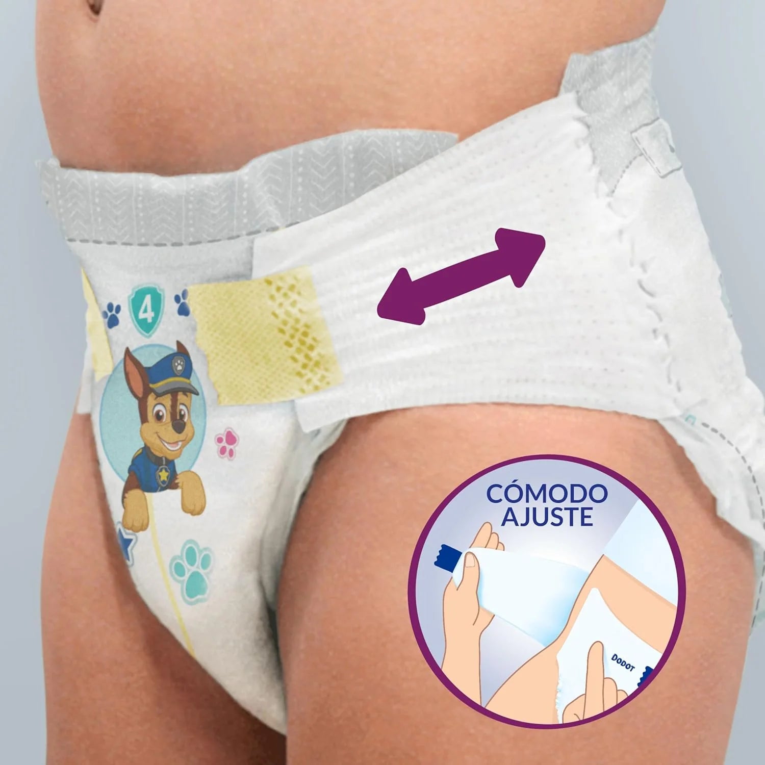 Dodot Pañales Bebé Activity, Talla 6 (13-18 kg), 116 Pañales, Hasta 12h de Protección Antifugas y Ajuste, Pack Mensual