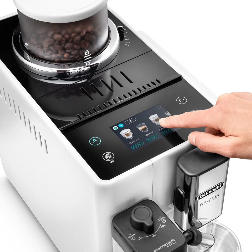 DeLonghi Rivelia Super Automatic Espresso Machine EXAM44055W