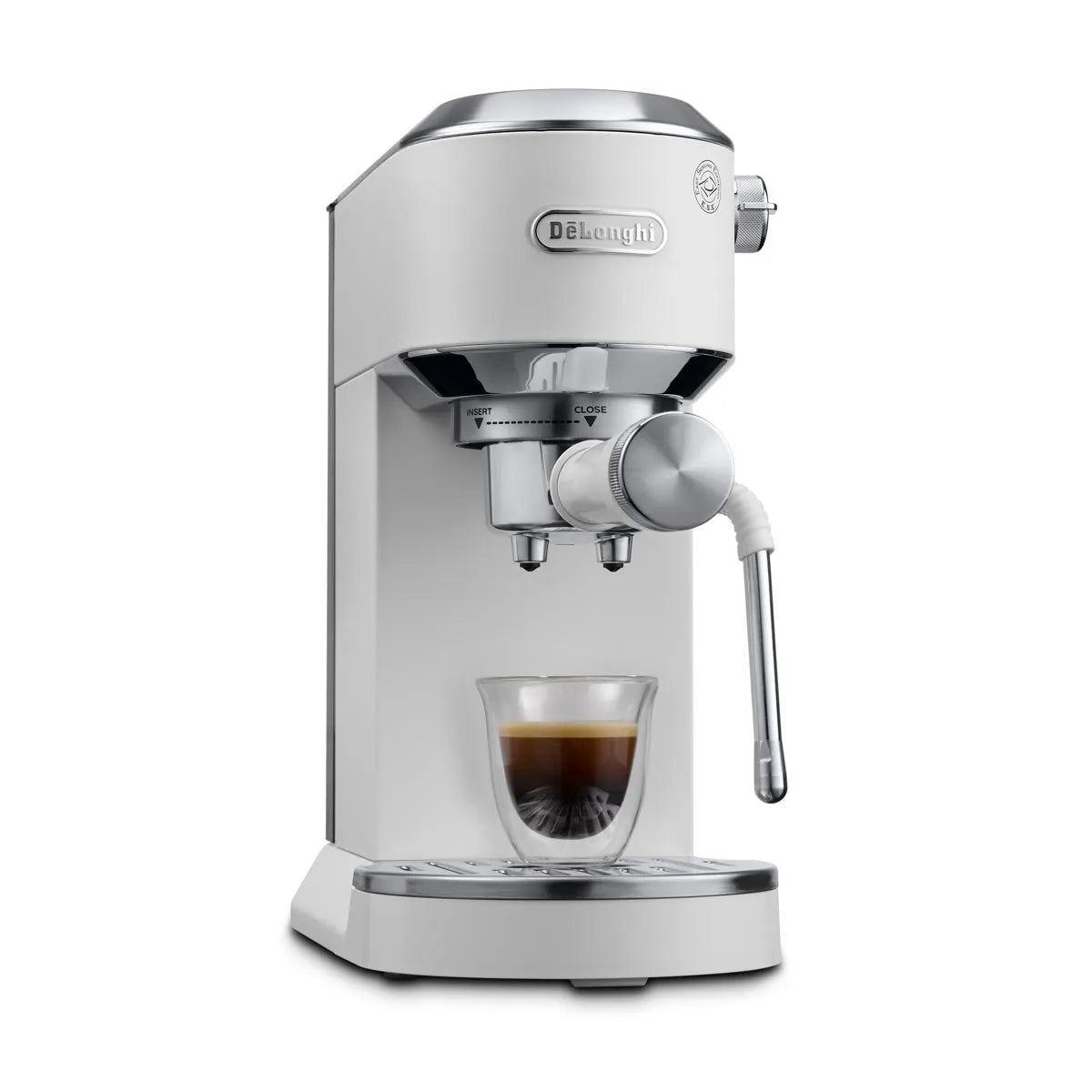 DeLonghi Dedica Duo Espresso Machine with Cold Brew EC890WI (Vanilla)