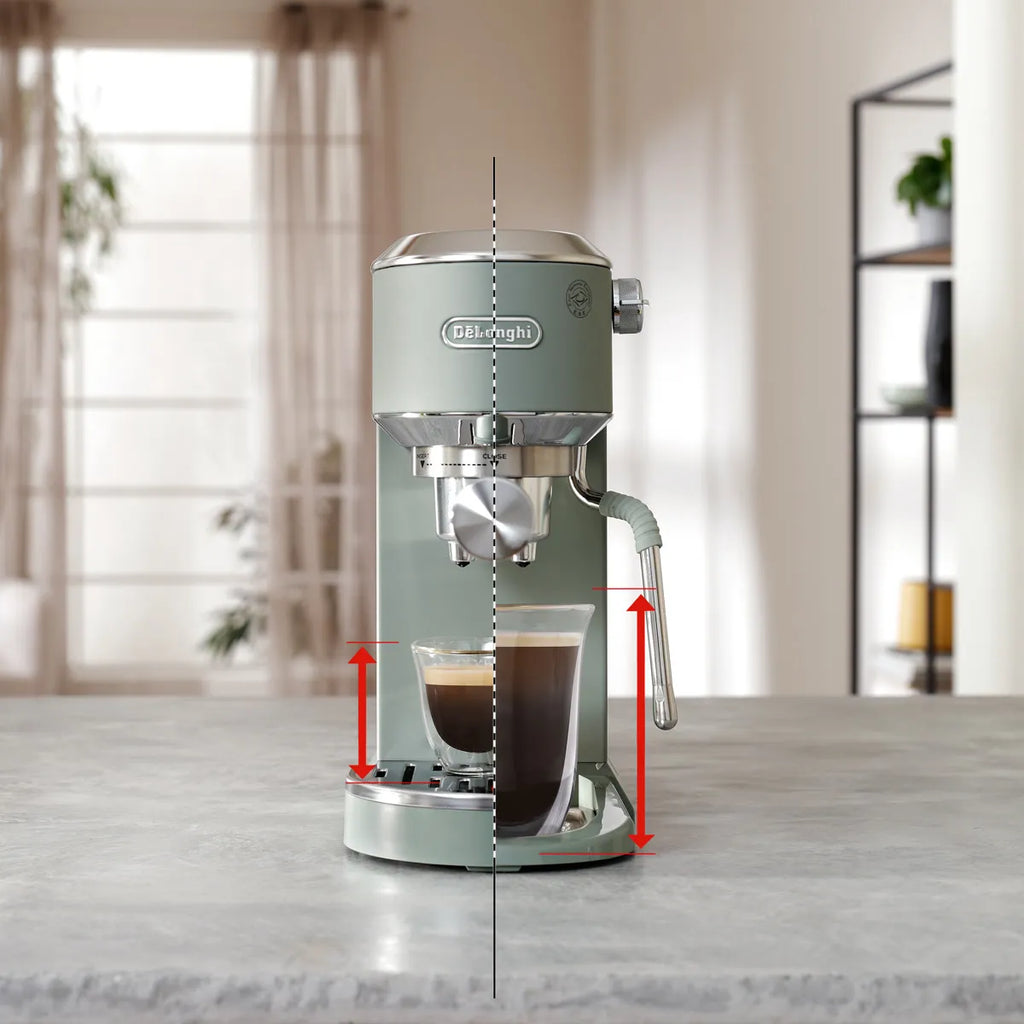 DeLonghi Dedica Duo Espresso Machine with Cold Brew EC890GR (Pistachio)