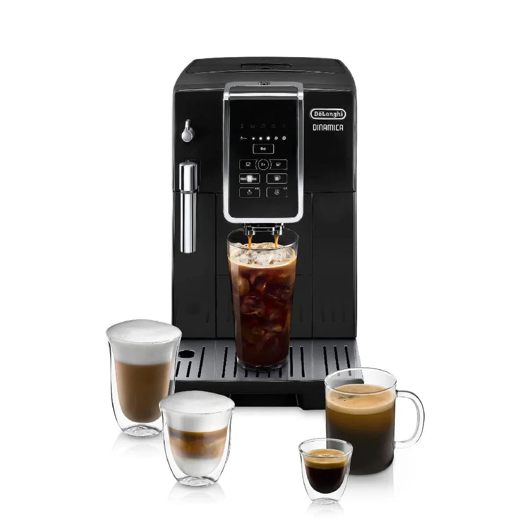 DeLonghi Dinamica Super Automatic Espresso & Coffee Machine - ECAM35020B (Black)