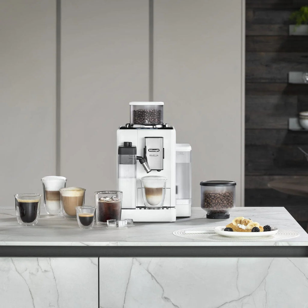 DeLonghi Rivelia Super Automatic Espresso Machine EXAM44055W
